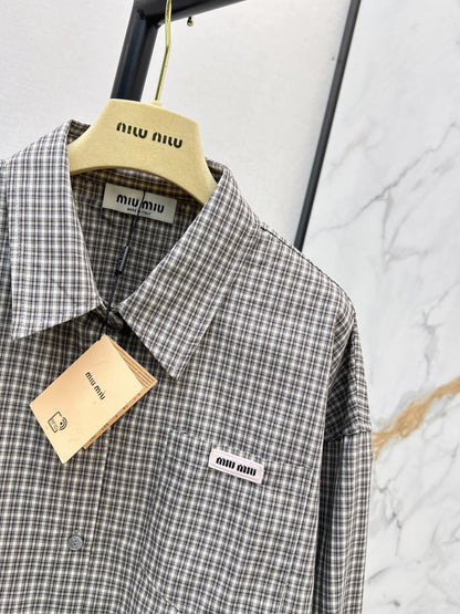 26ss Plaid Shirt