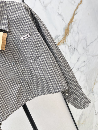26ss Plaid Shirt