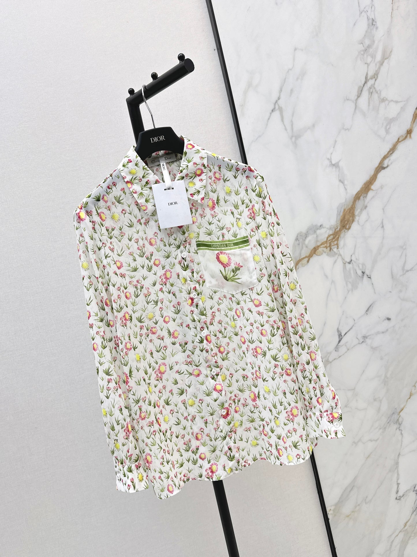 26ss Floral Pattern Shirt