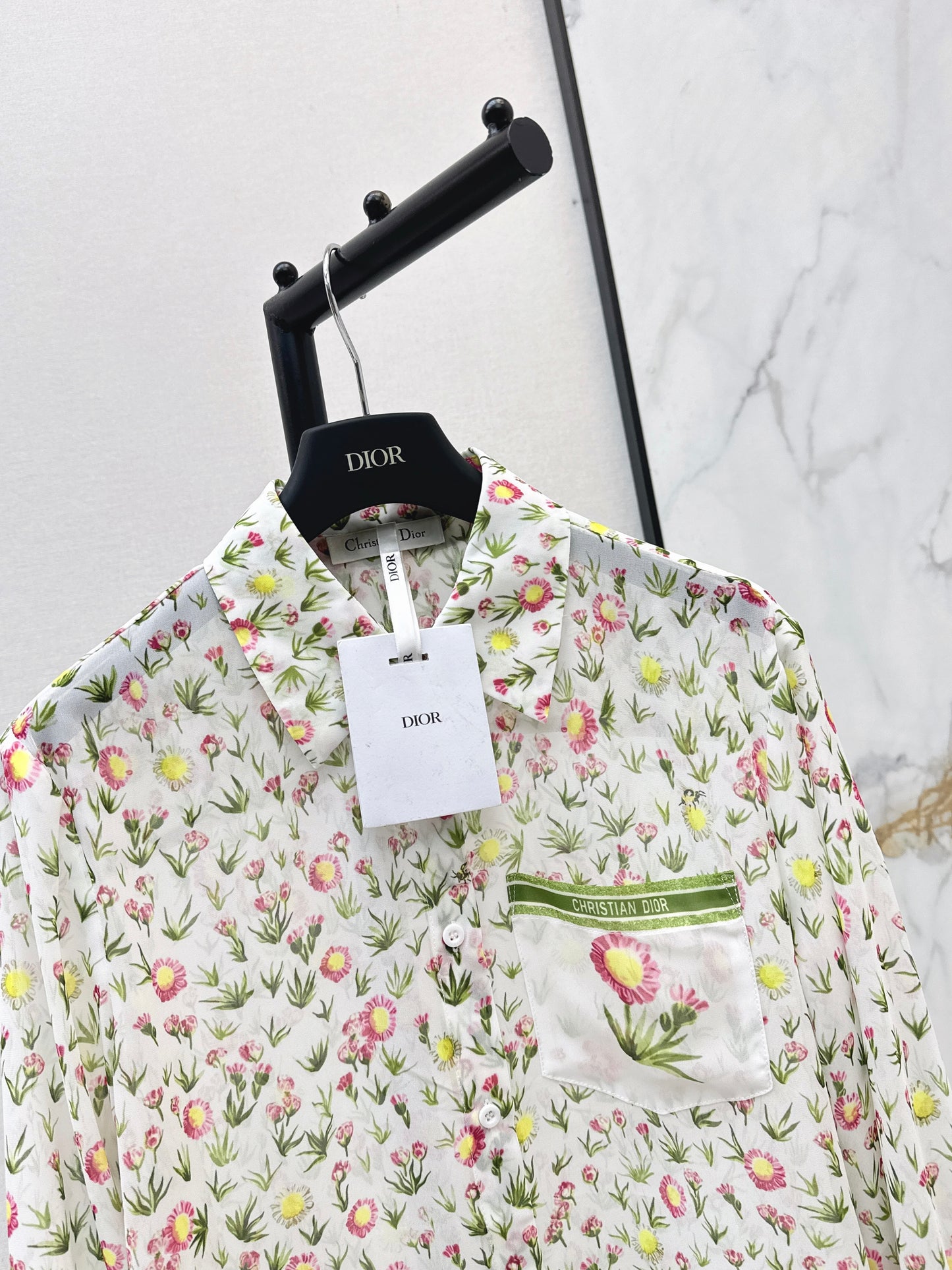 26ss Floral Pattern Shirt