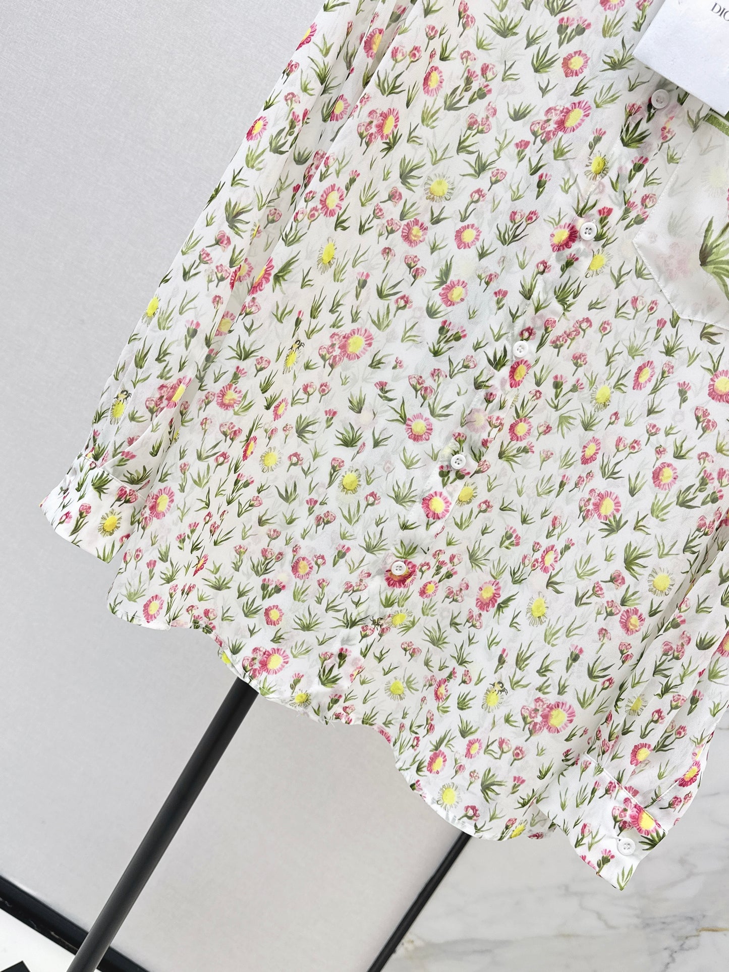 26ss Floral Pattern Shirt
