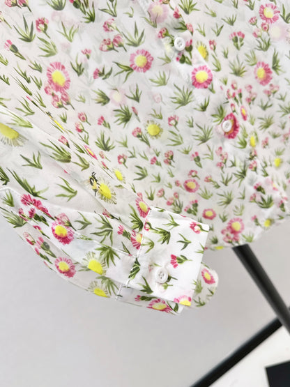 26ss Floral Pattern Shirt
