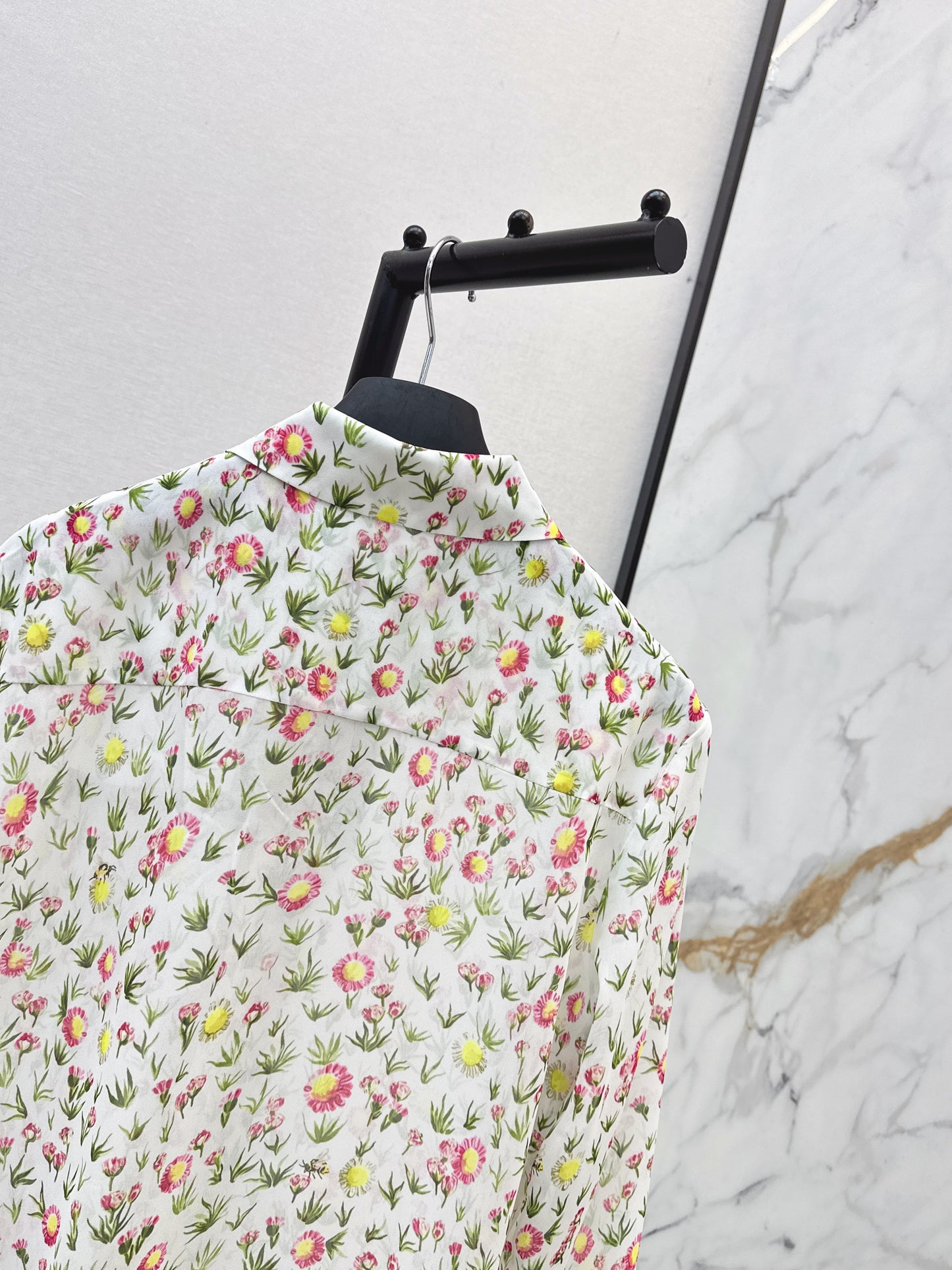 26ss Floral Pattern Shirt