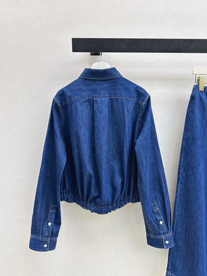 26ss Denim Shirt Collar Jacket