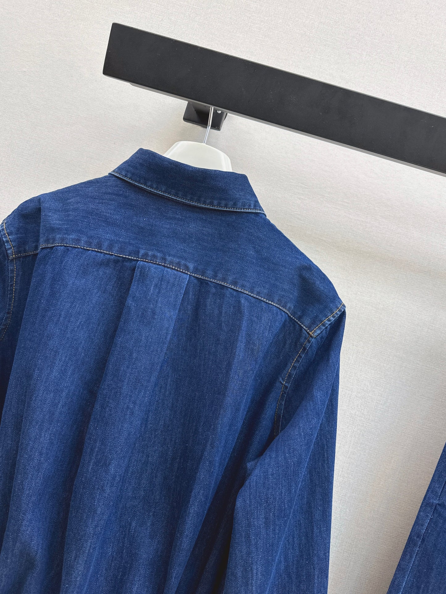 26ss Denim Shirt Collar Jacket