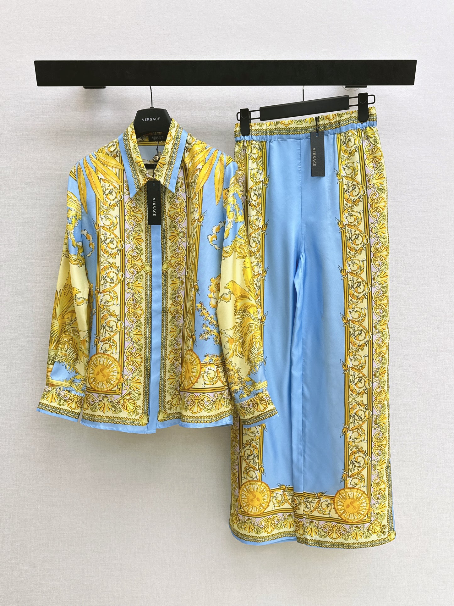 26ss Printed Silk Shirt