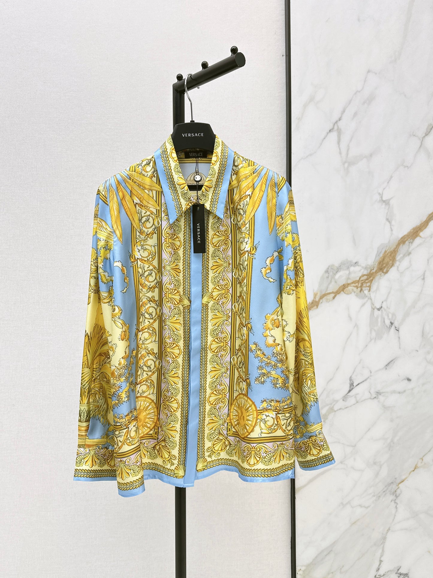 26ss Printed Silk Shirt