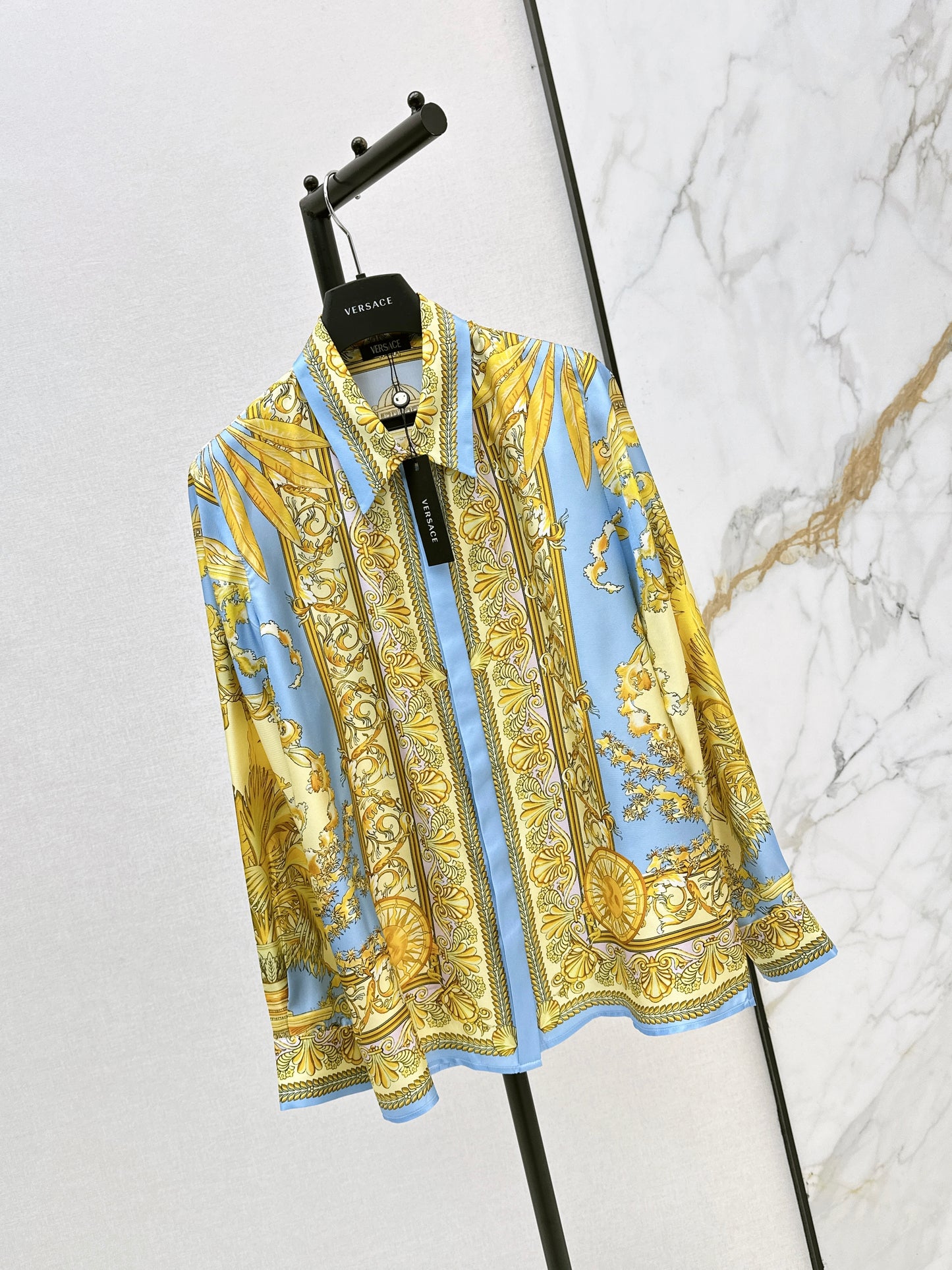 26ss Printed Silk Shirt