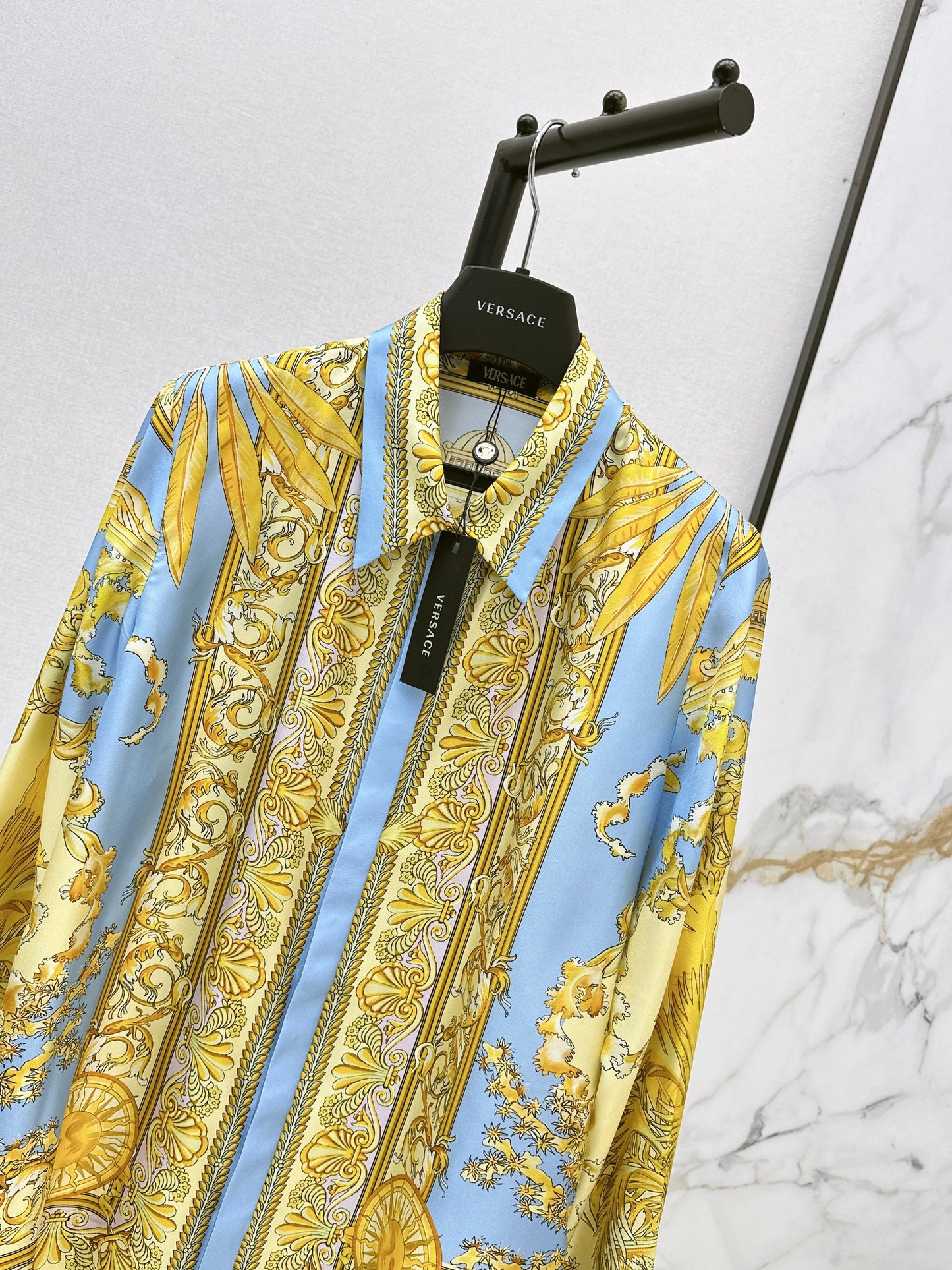 26ss Printed Silk Shirt