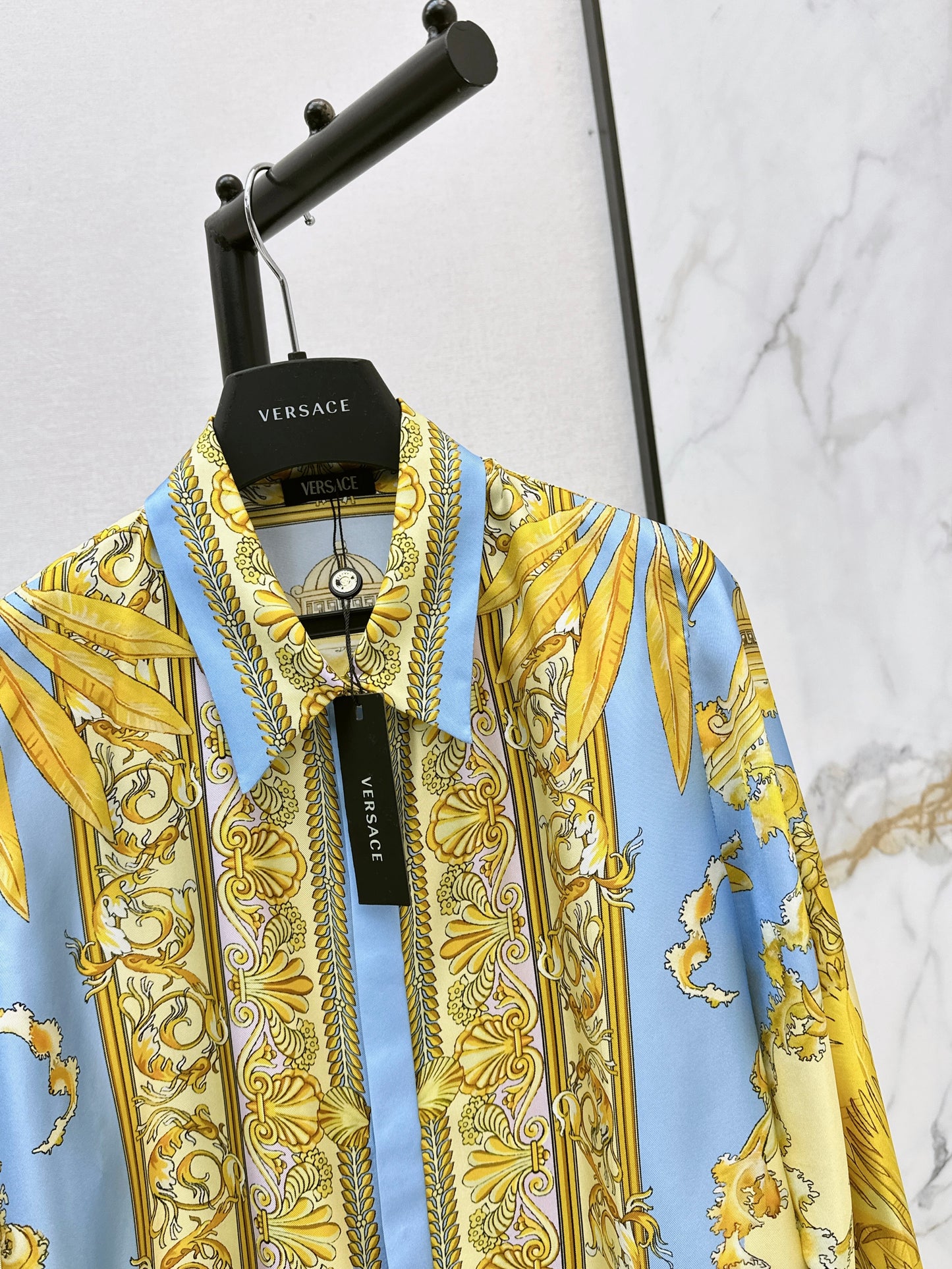 26ss Printed Silk Shirt