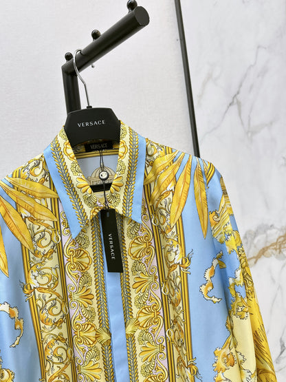 26ss Printed Silk Shirt