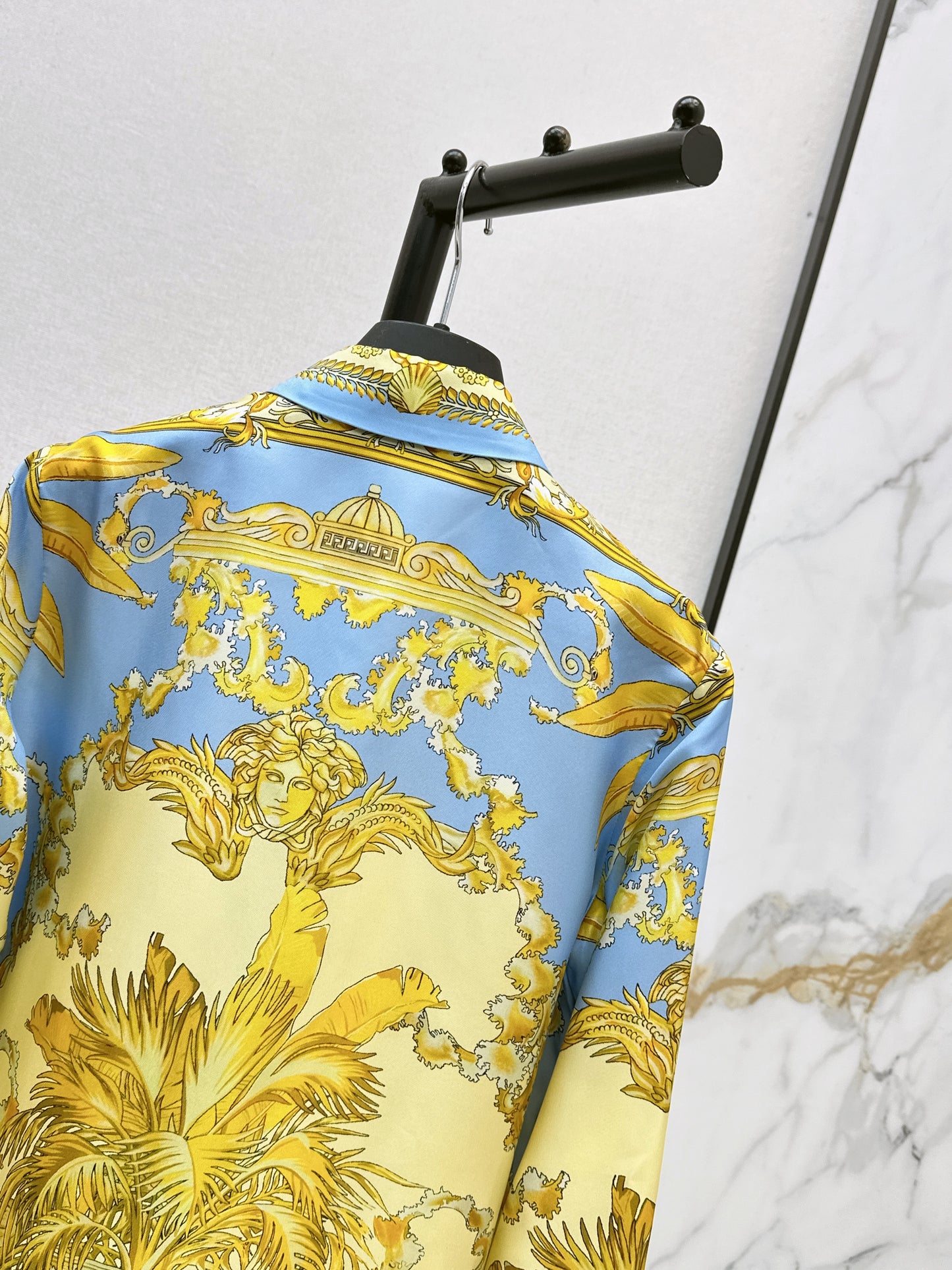 26ss Printed Silk Shirt