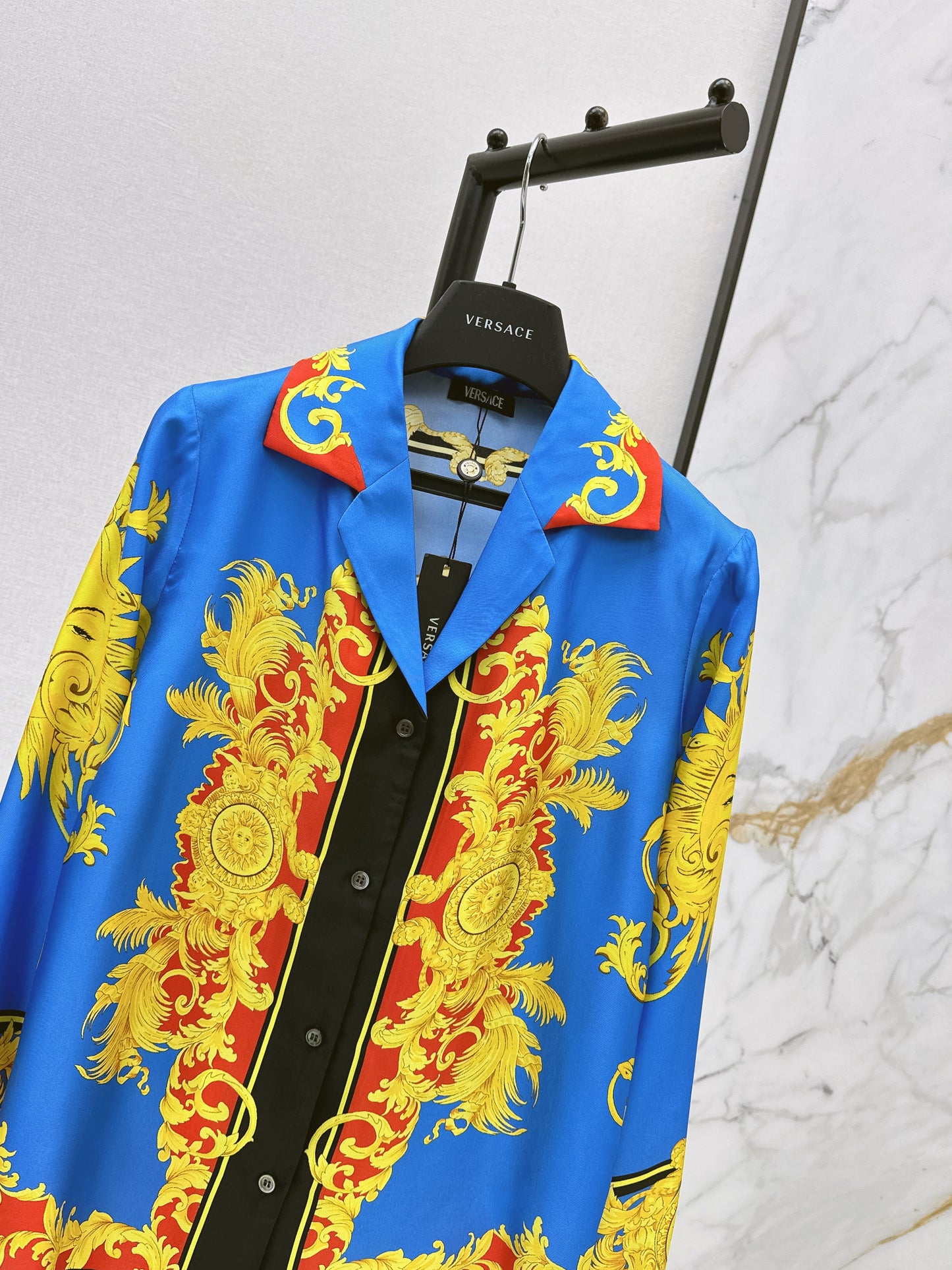 26ss Printed Silk Shirt