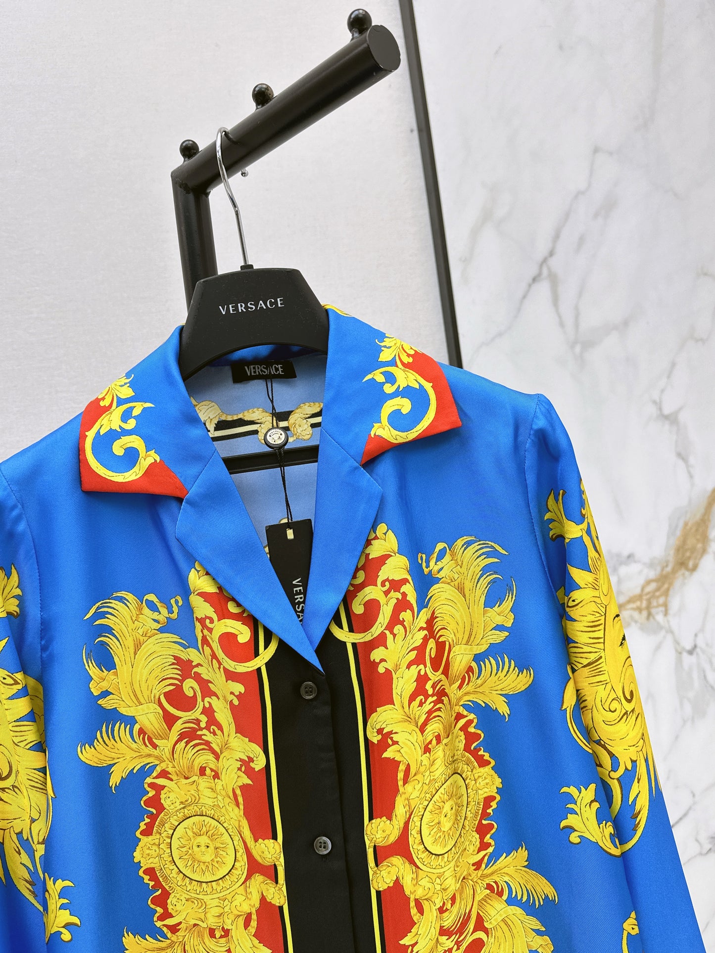 26ss Printed Silk Shirt