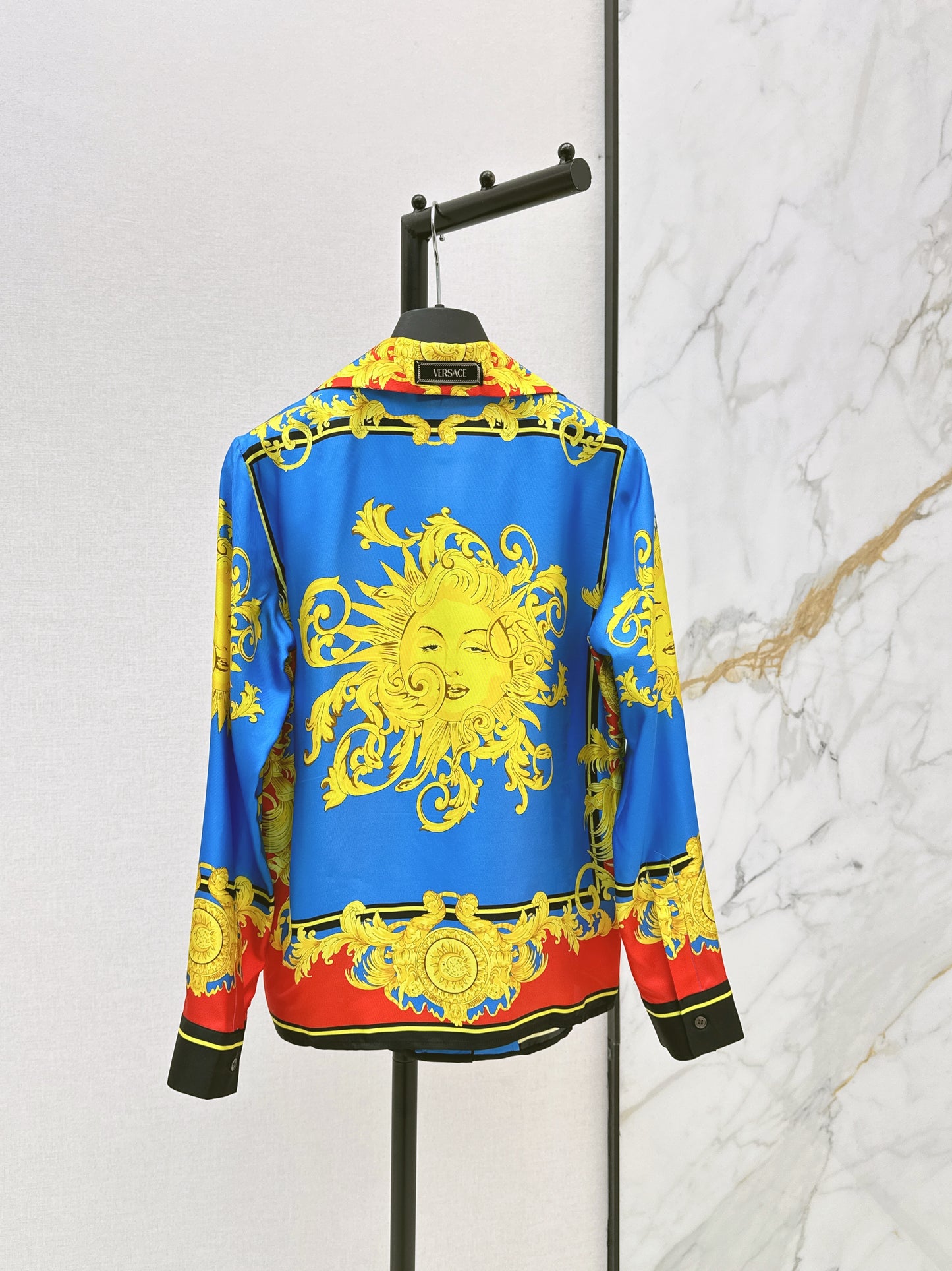 26ss Printed Silk Shirt