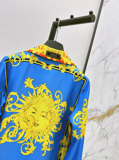 26ss Printed Silk Shirt