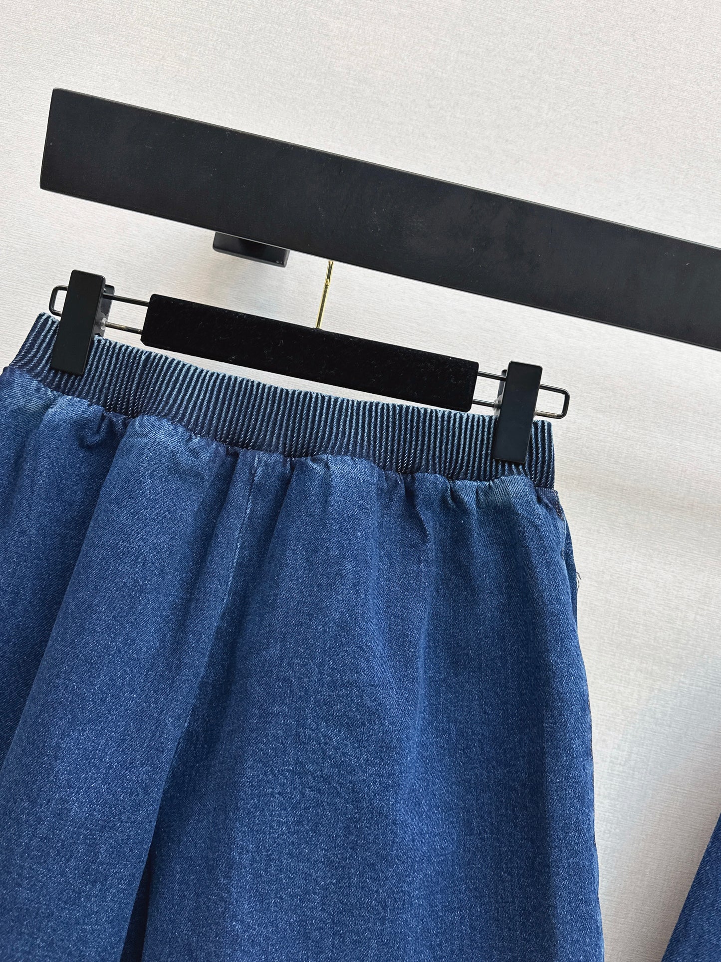 26ss Large Pocket Denim Skirt