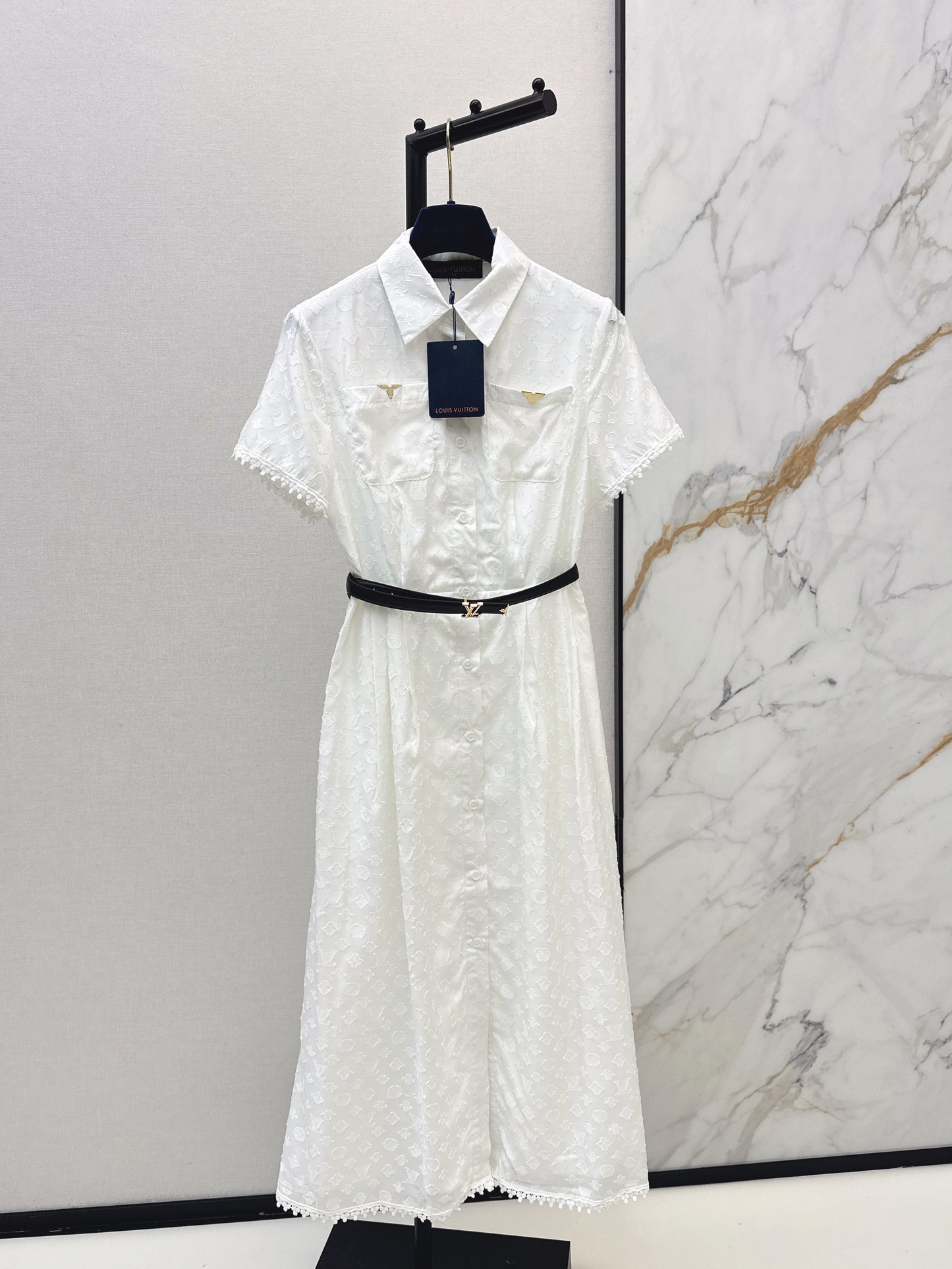 26ss Jacquard Long Dress