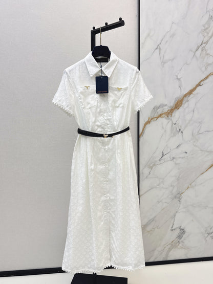 26ss Jacquard Long Dress