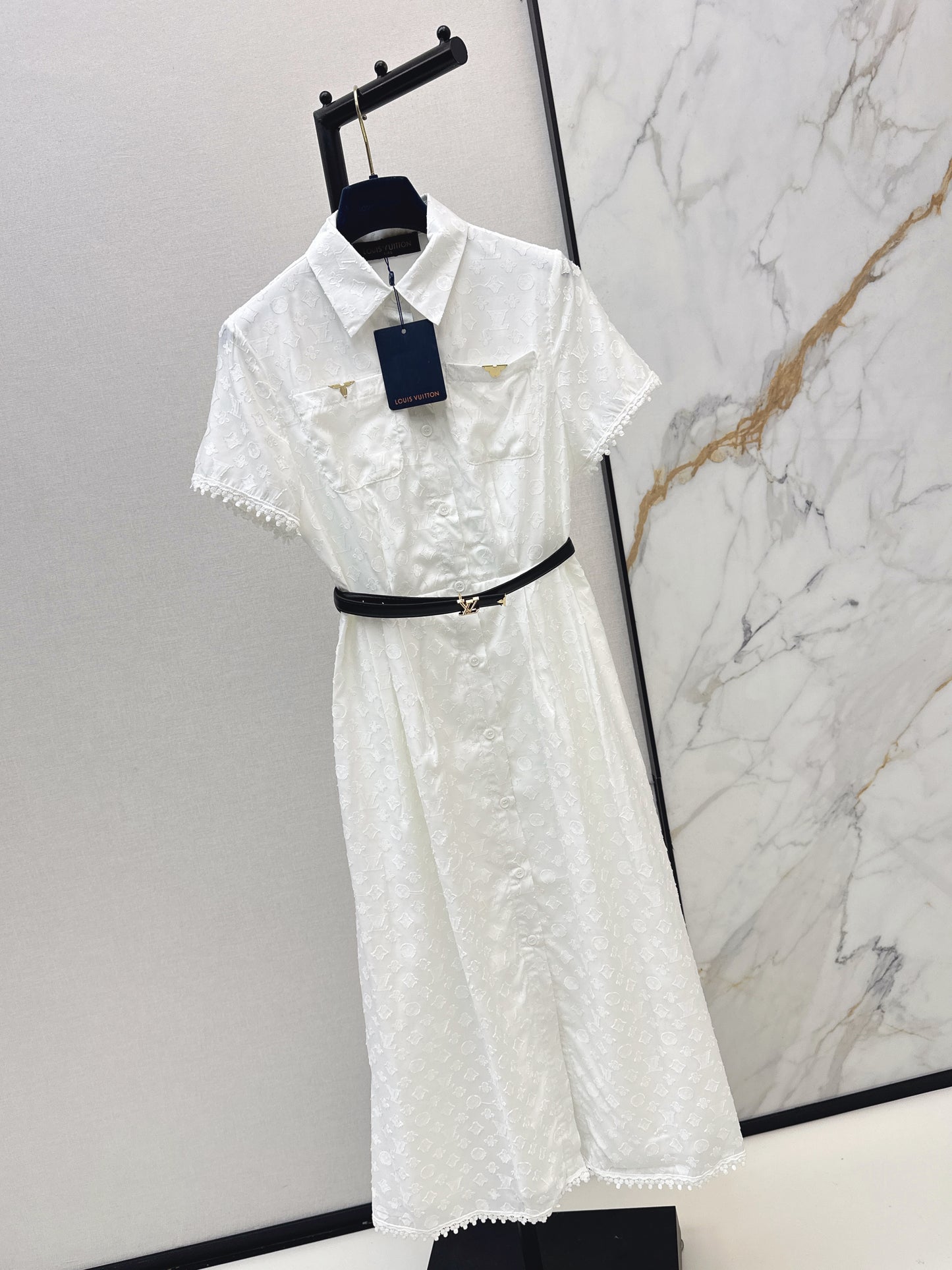 26ss Jacquard Long Dress