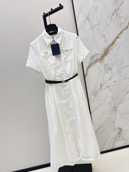 26ss Jacquard Long Dress