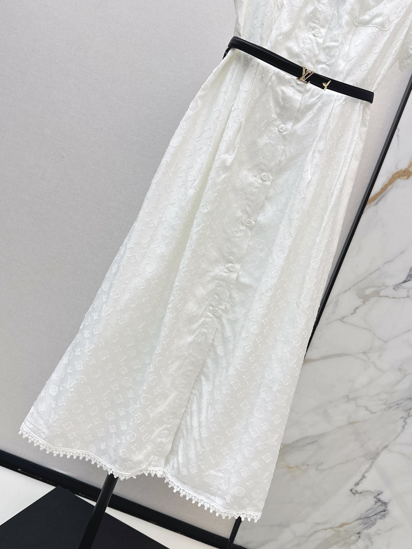 26ss Jacquard Long Dress