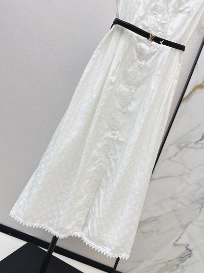 26ss Jacquard Long Dress