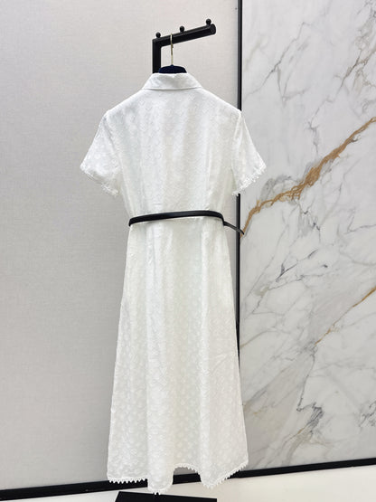26ss Jacquard Long Dress