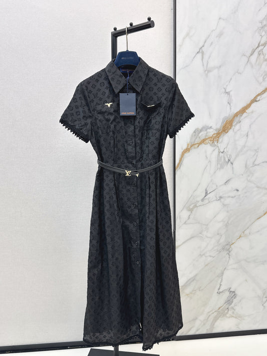 26ss Jacquard Long Dress