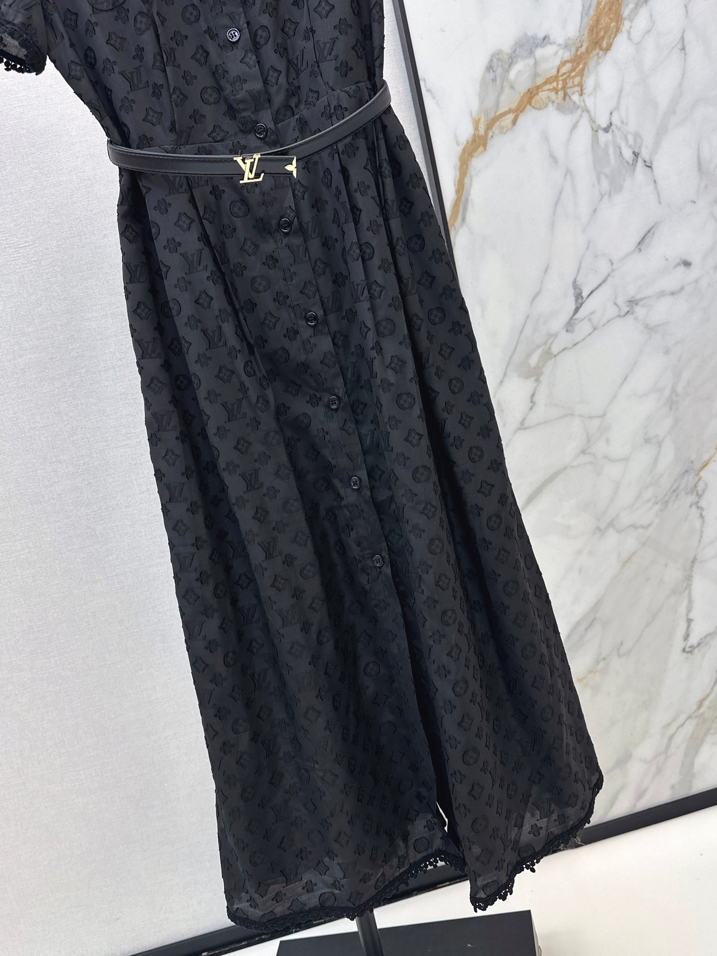 26ss Jacquard Long Dress