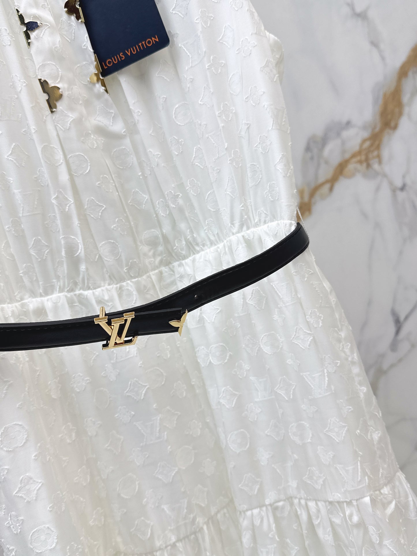 26ss Jacquard Sleeveless Dress