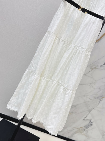26ss Jacquard Sleeveless Dress