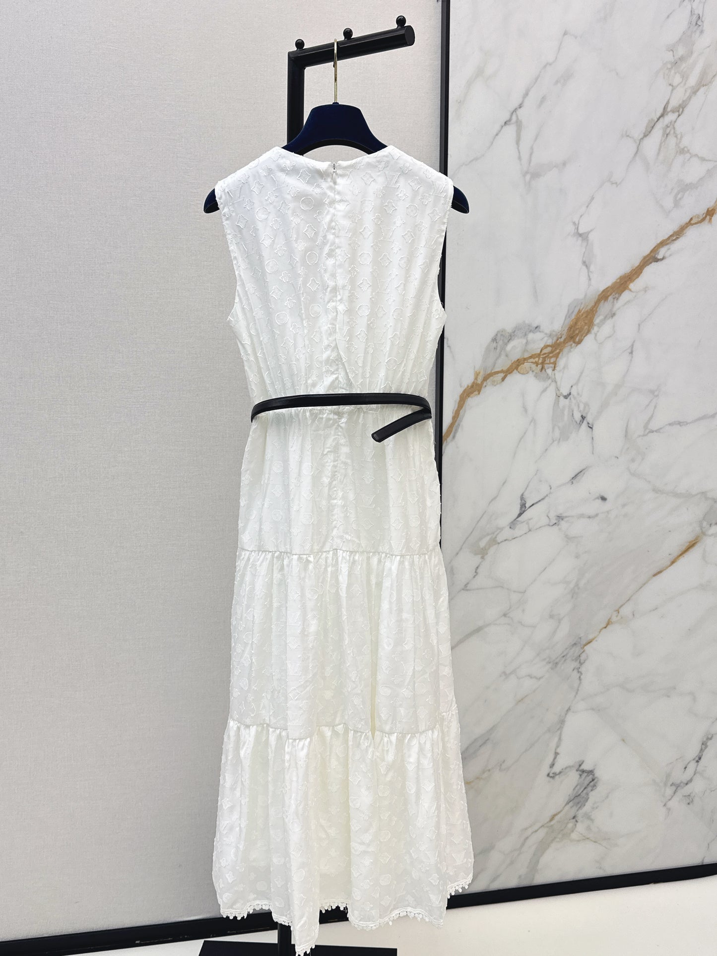 26ss Jacquard Sleeveless Dress