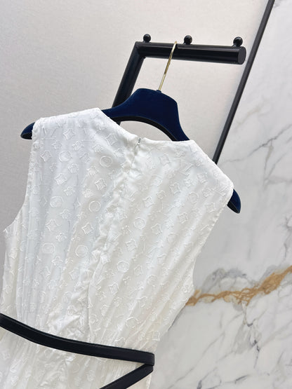 26ss Jacquard Sleeveless Dress