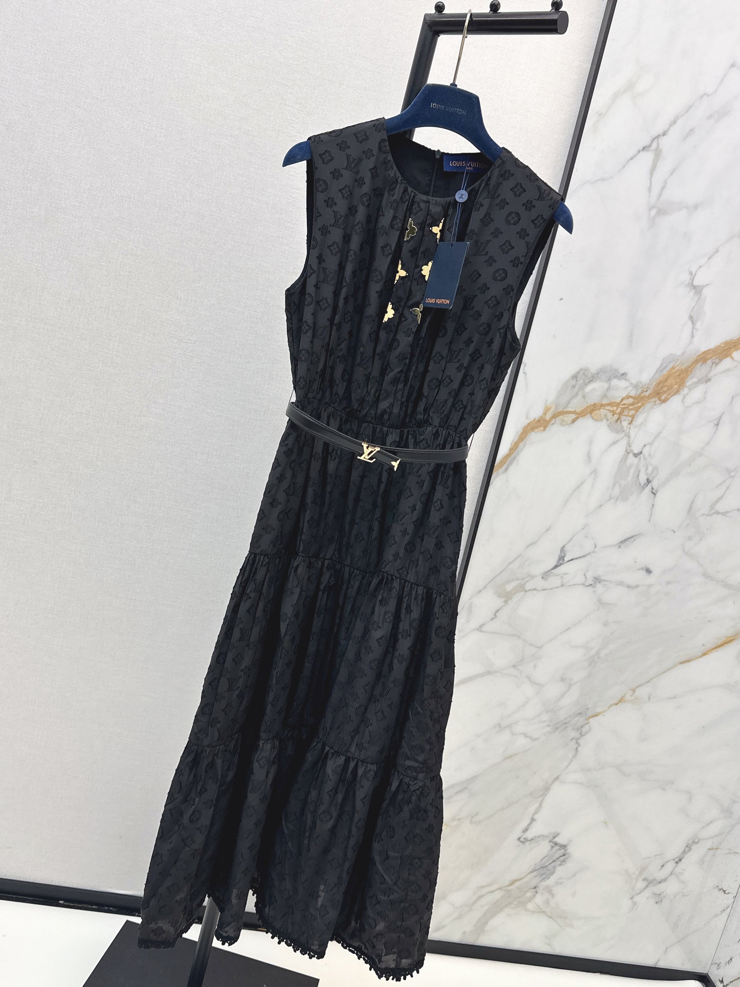 26ss Jacquard Sleeveless Dress