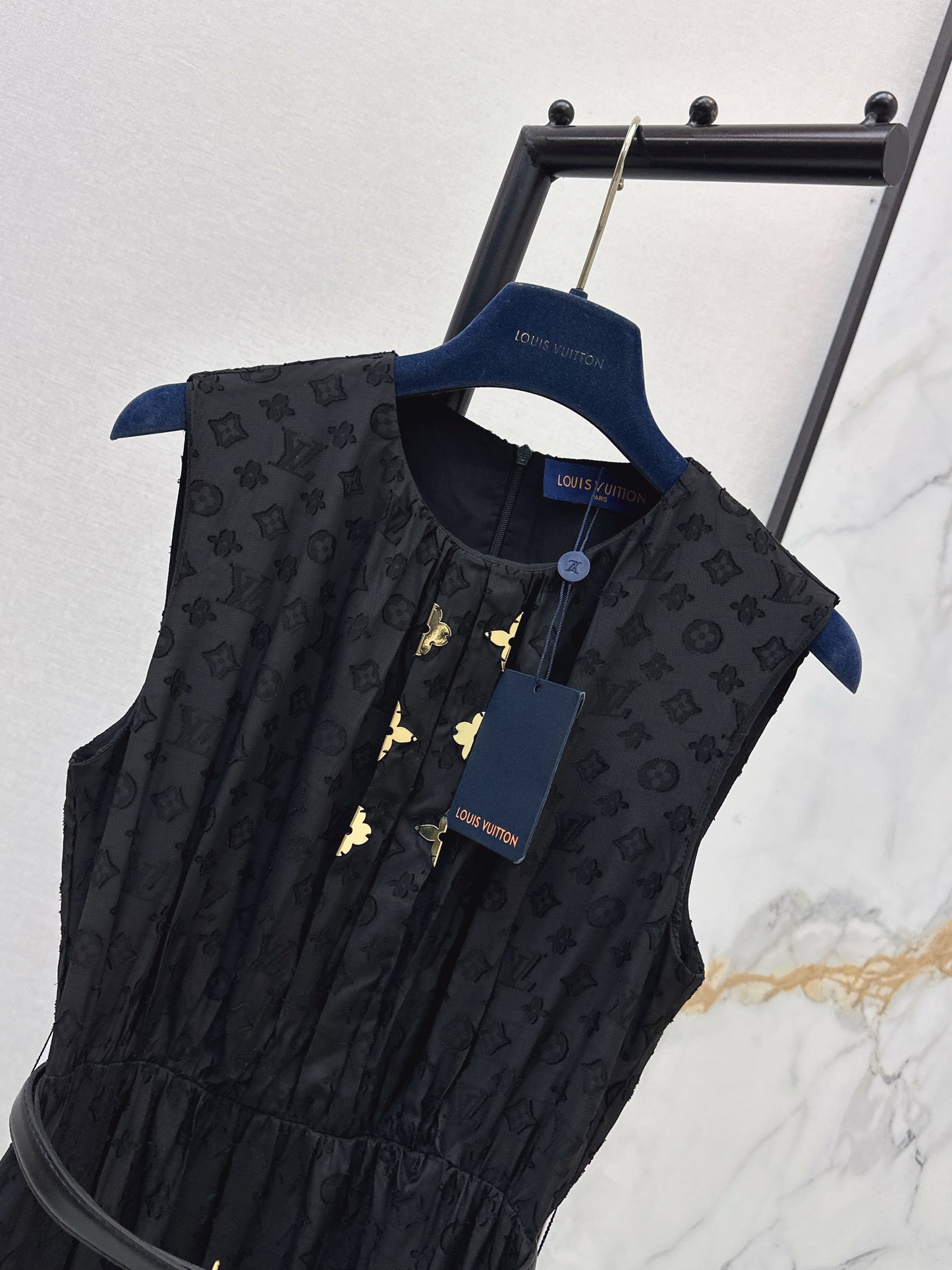 26ss Jacquard Sleeveless Dress
