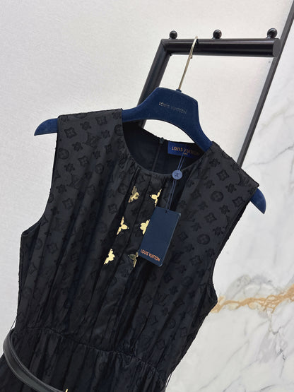 26ss Jacquard Sleeveless Dress