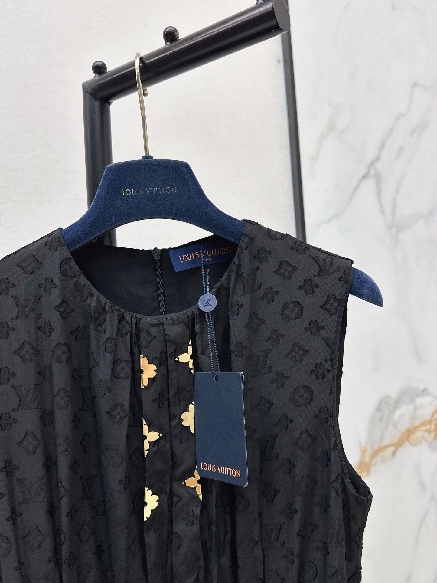 26ss Jacquard Sleeveless Dress
