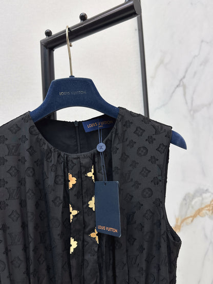 26ss Jacquard Sleeveless Dress