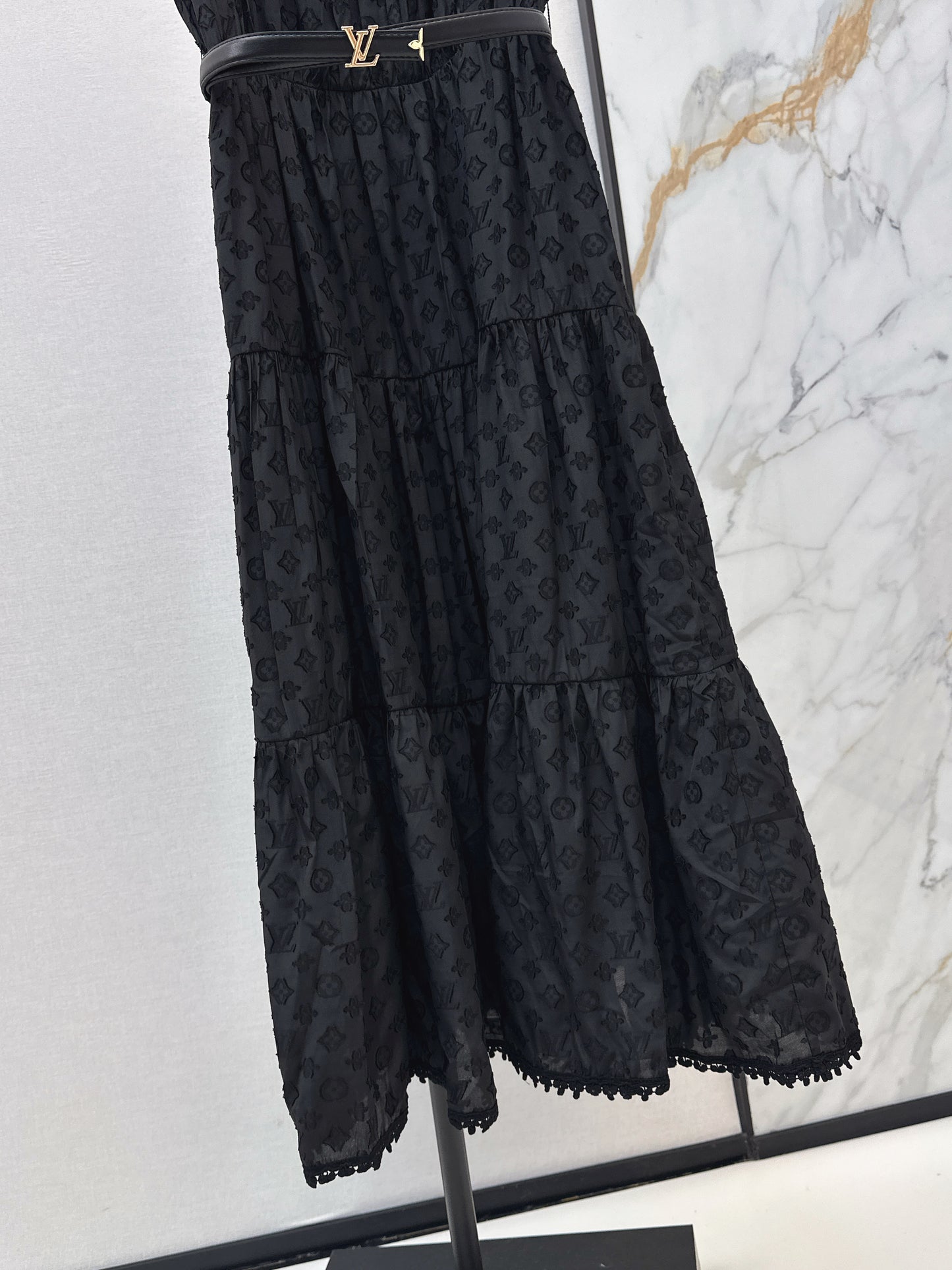 26ss Jacquard Sleeveless Dress
