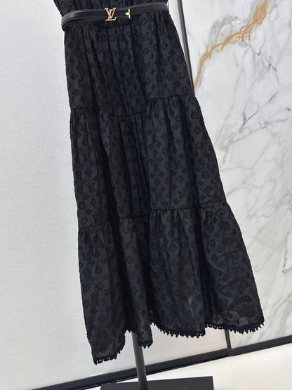 26ss Jacquard Sleeveless Dress