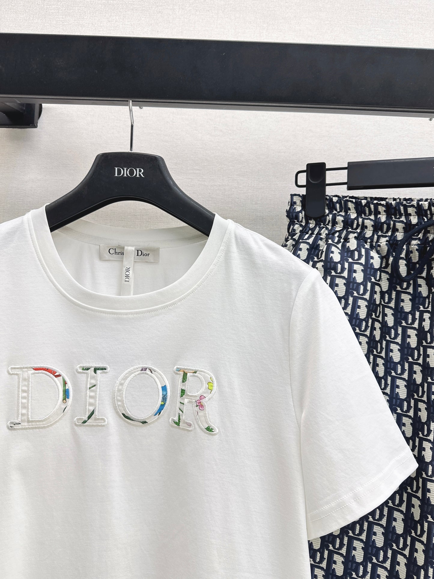 26ss Casual T-shirt + Jacquard Shorts