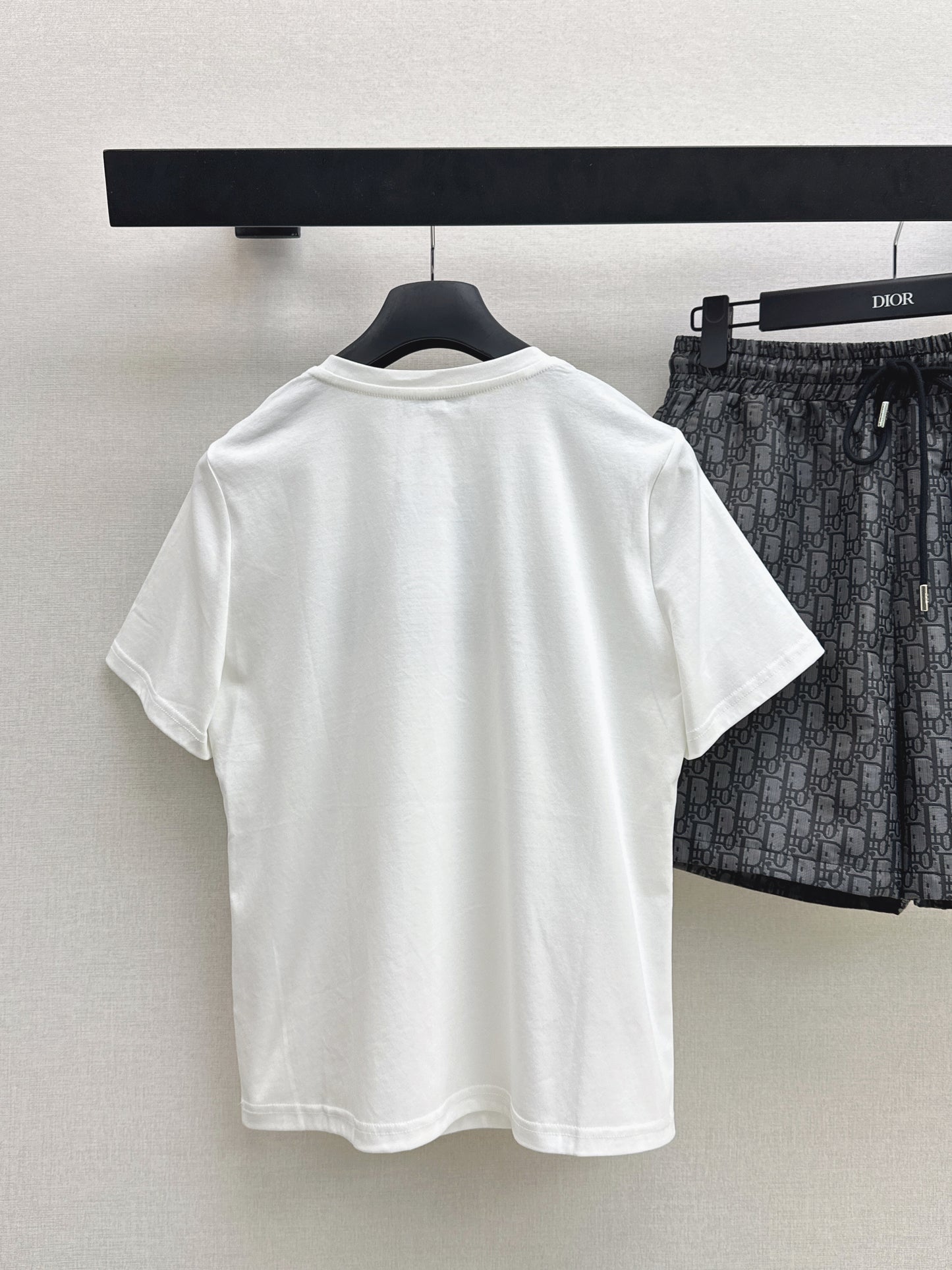 26ss Casual T-shirt + Jacquard Shorts