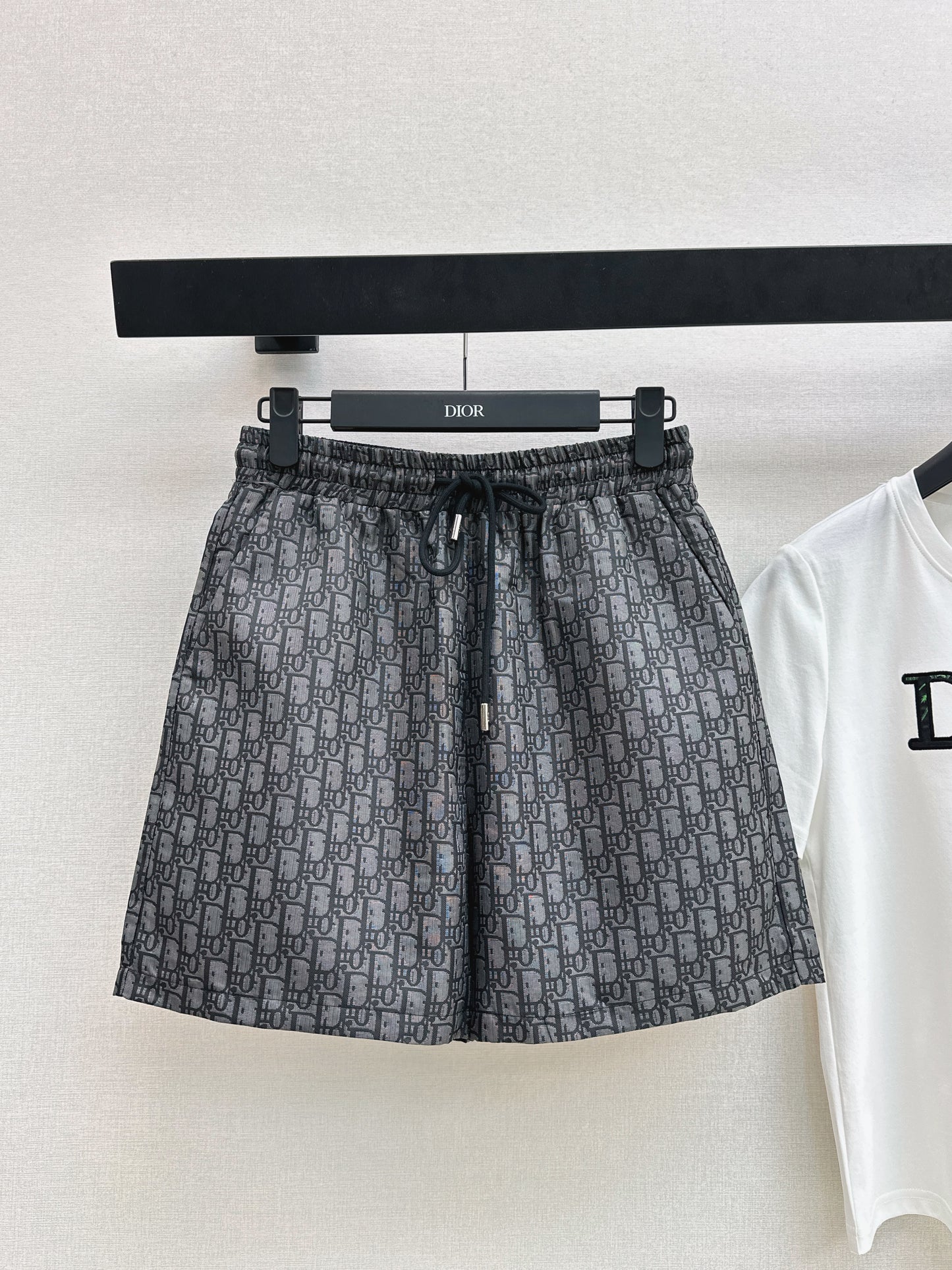 26ss Casual T-shirt + Jacquard Shorts