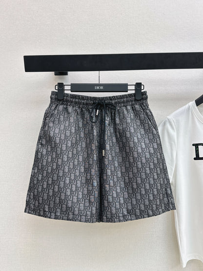 26ss Casual T-shirt + Jacquard Shorts