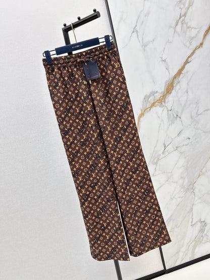 26ss Monogram Print Trousers