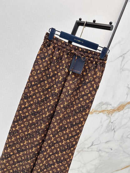 26ss Monogram Print Trousers