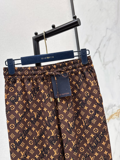 26ss Monogram Print Trousers
