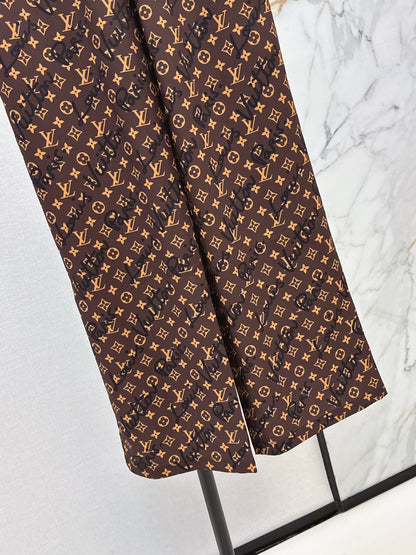 26ss Monogram Print Trousers