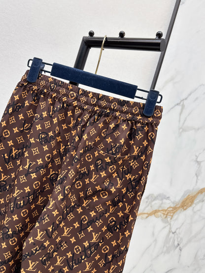 26ss Monogram Print Trousers
